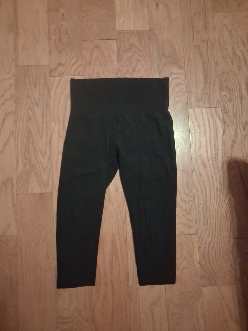 Black High-Waist Kids Leggings